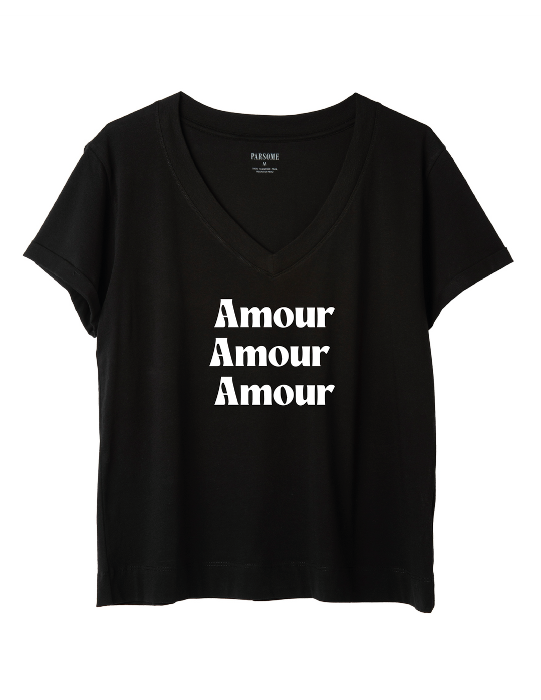 Polera Amour Amour - Negra