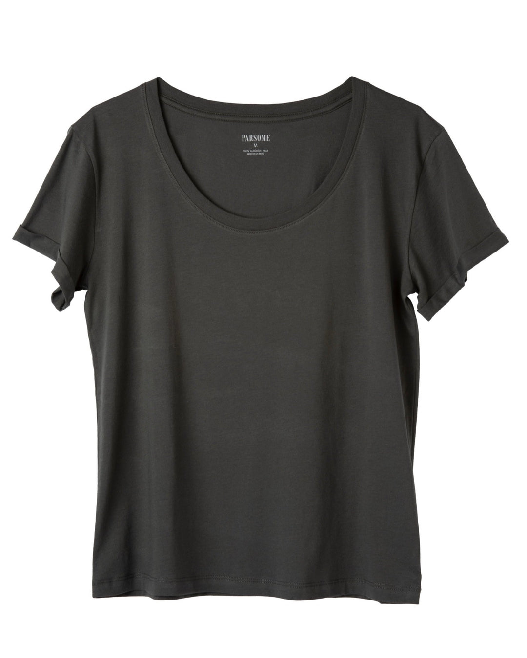 Polera Básica Cuello U - Gris