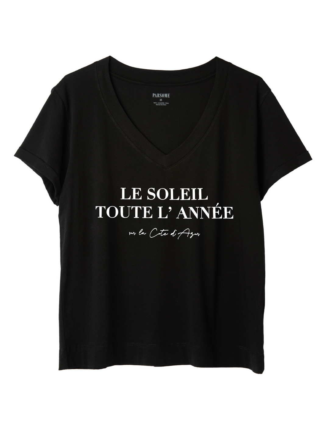 Polera Le Soleil Toute l'Année - Negra