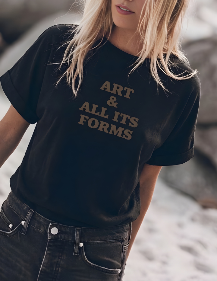 Polera Art & All Its Forms - Negra