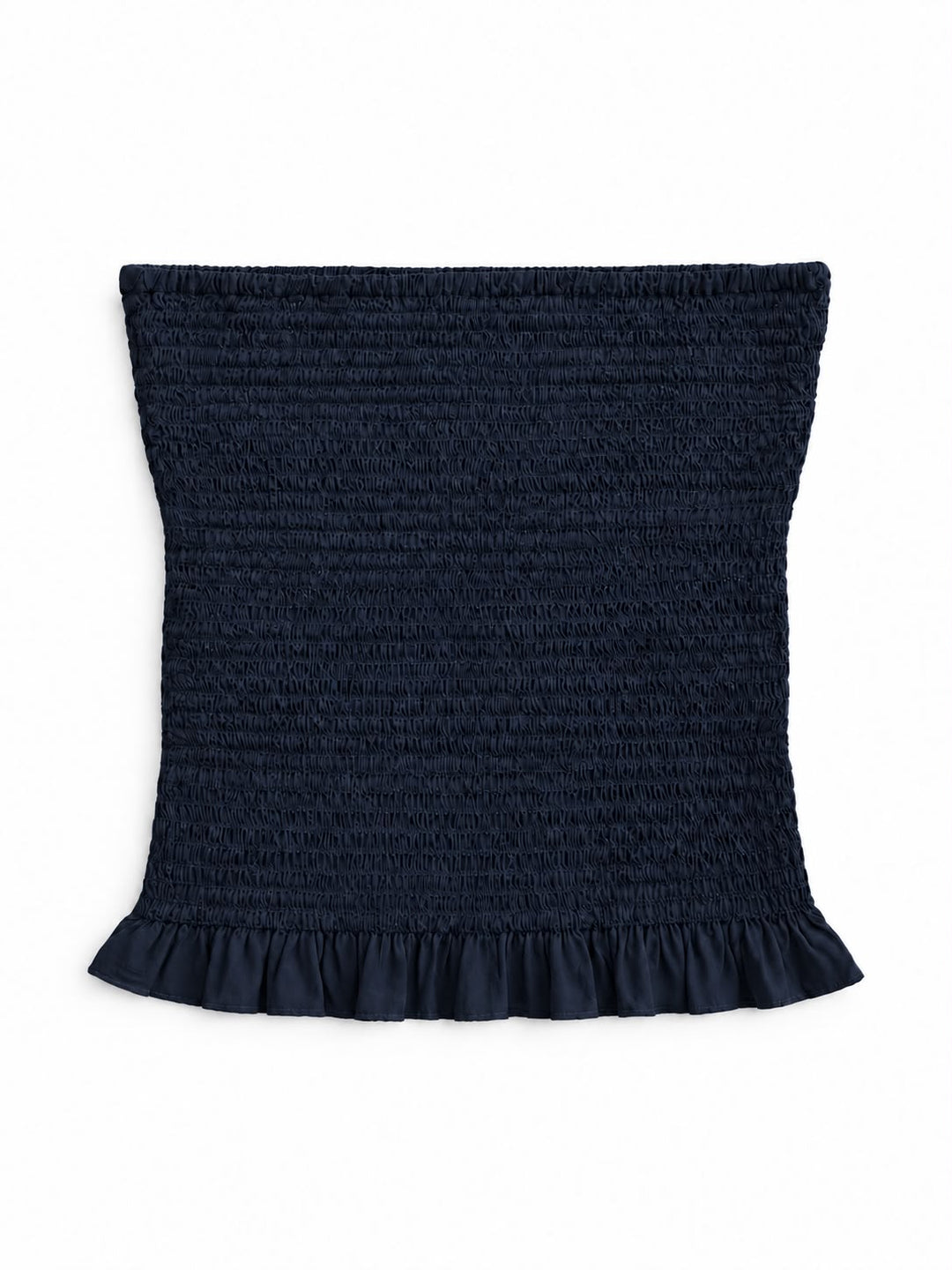 Blusa Strapless - Azul