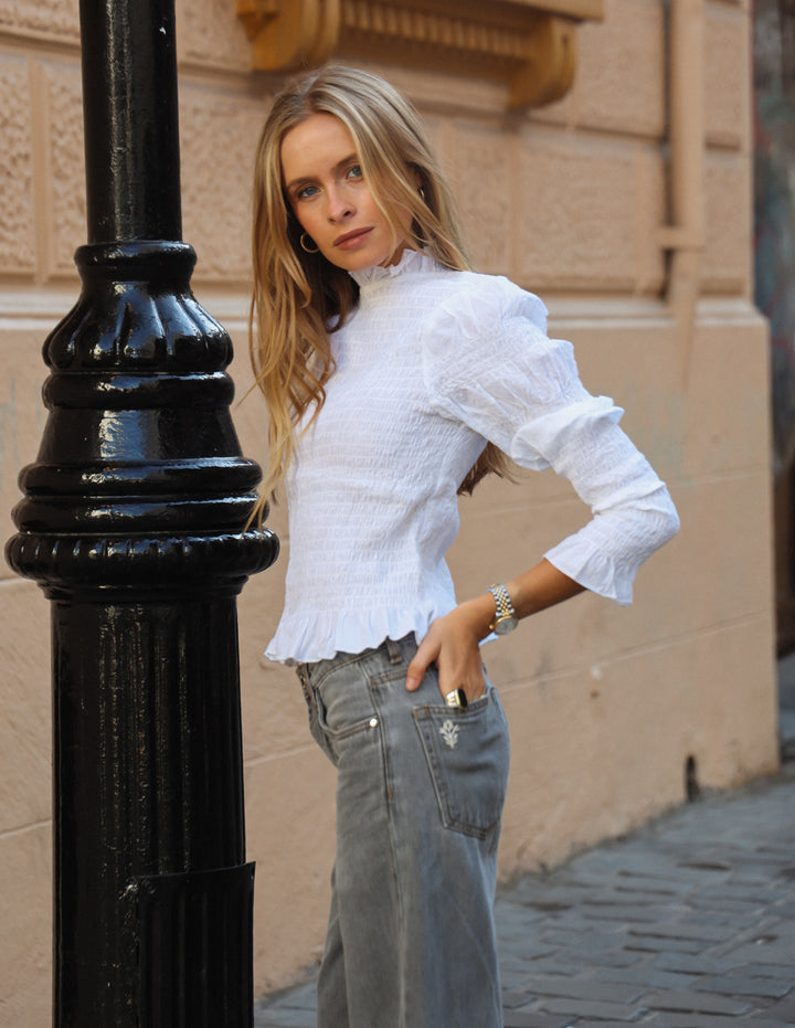 Blusa Delia - Blanca