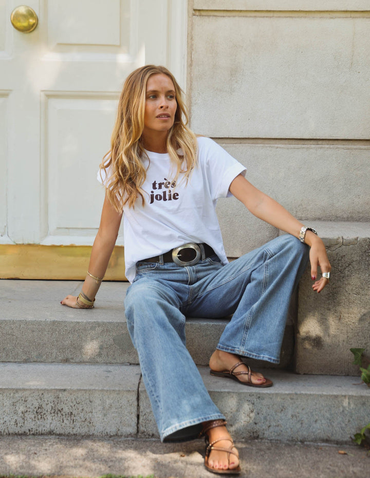 Polera Très Jolie - Blanca