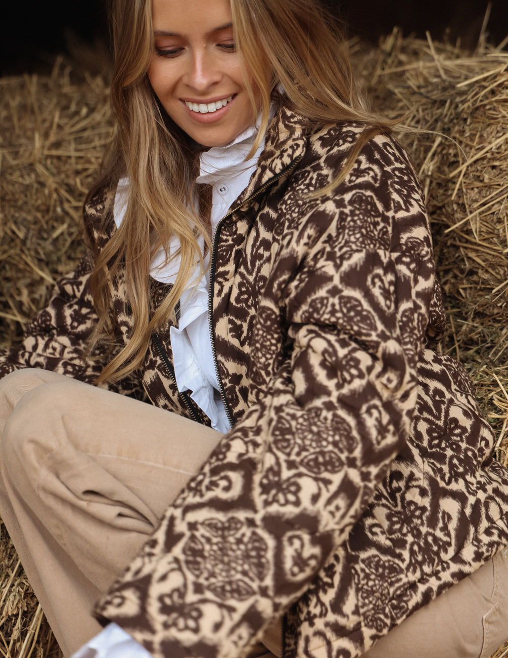 Chaqueta Ona - Ikara Sepia