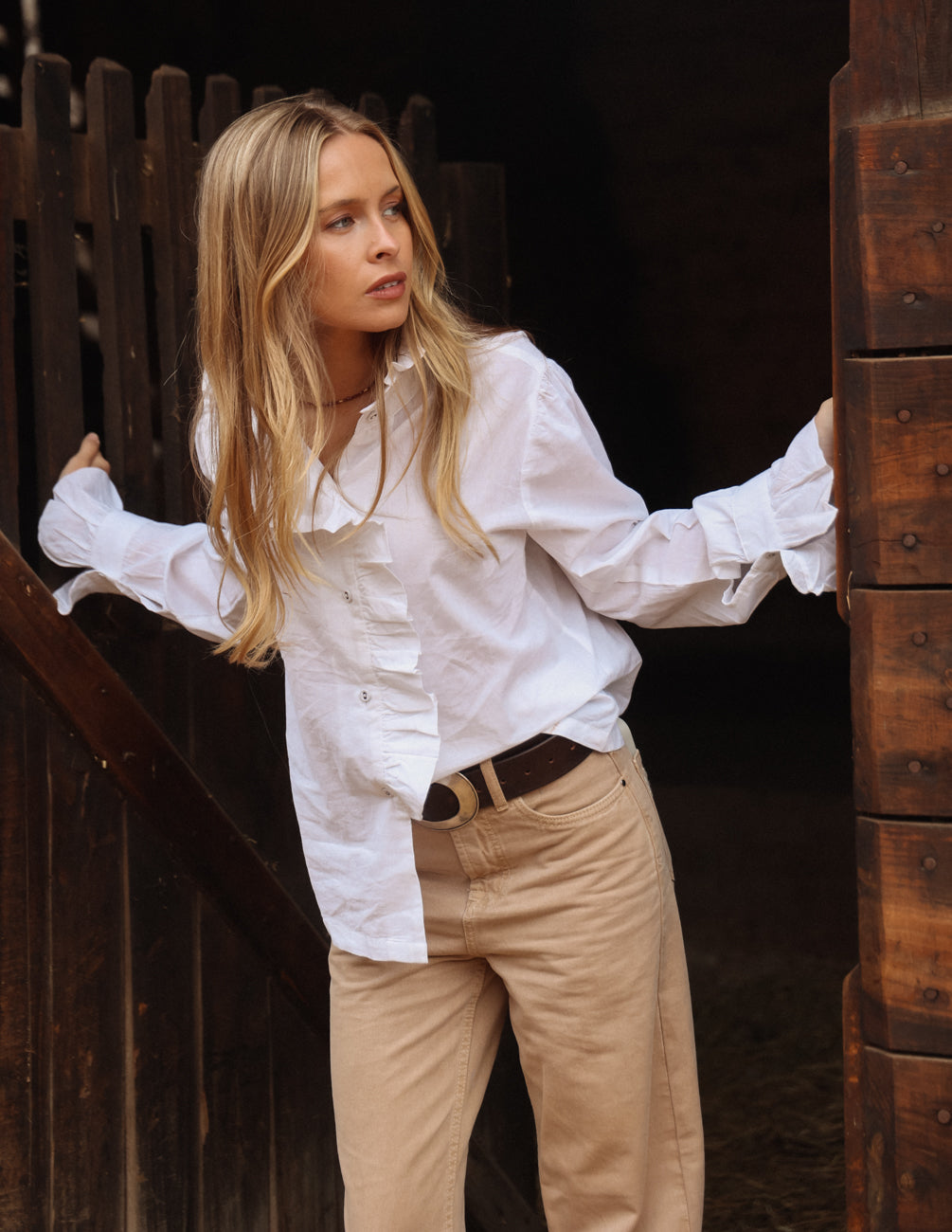 Blusa Serene - Blanca