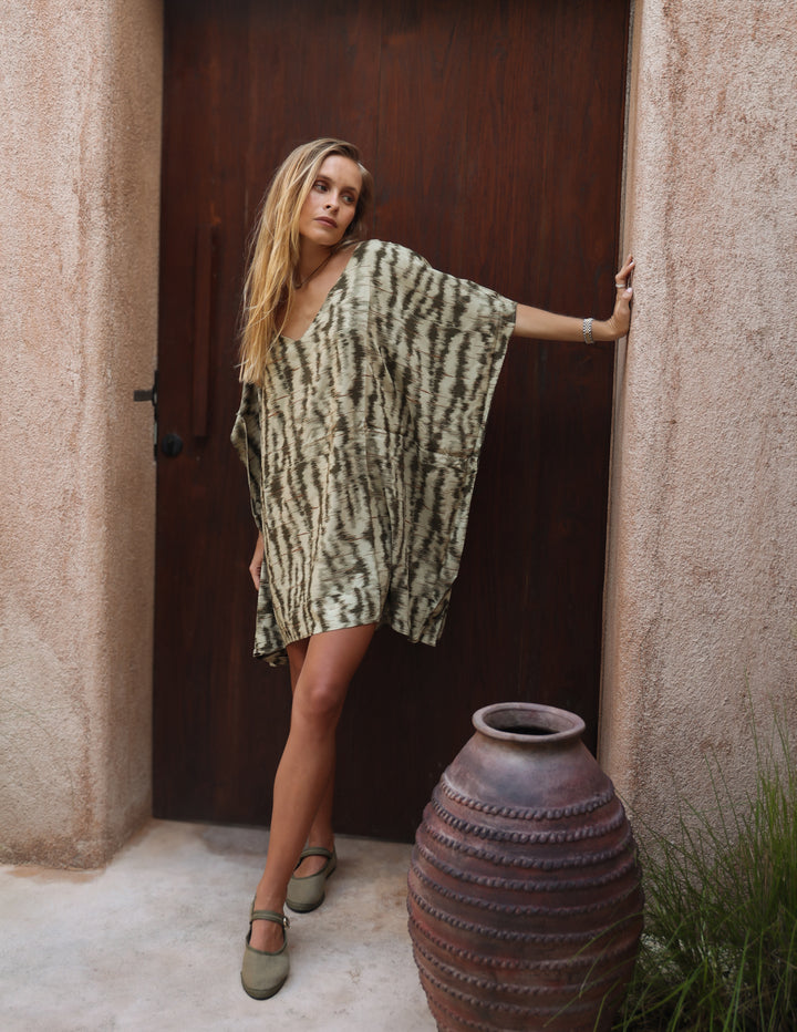 Vestido Lombok - Ombak Verde