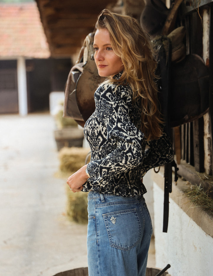 Blusa Delia - Ikara Azul