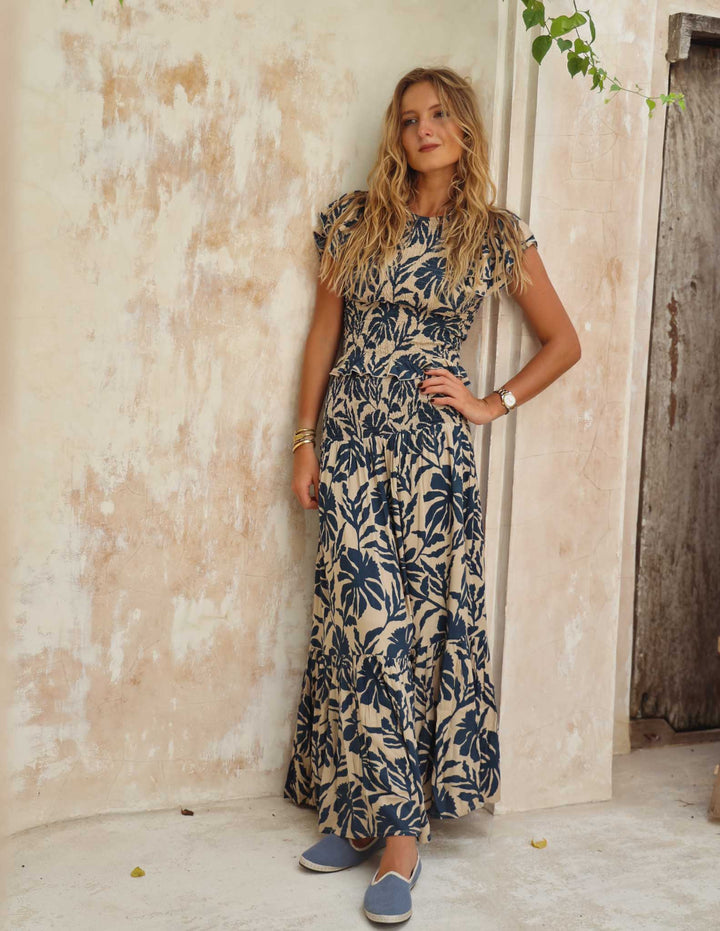 Pollera Gardenia - Bunga Azul