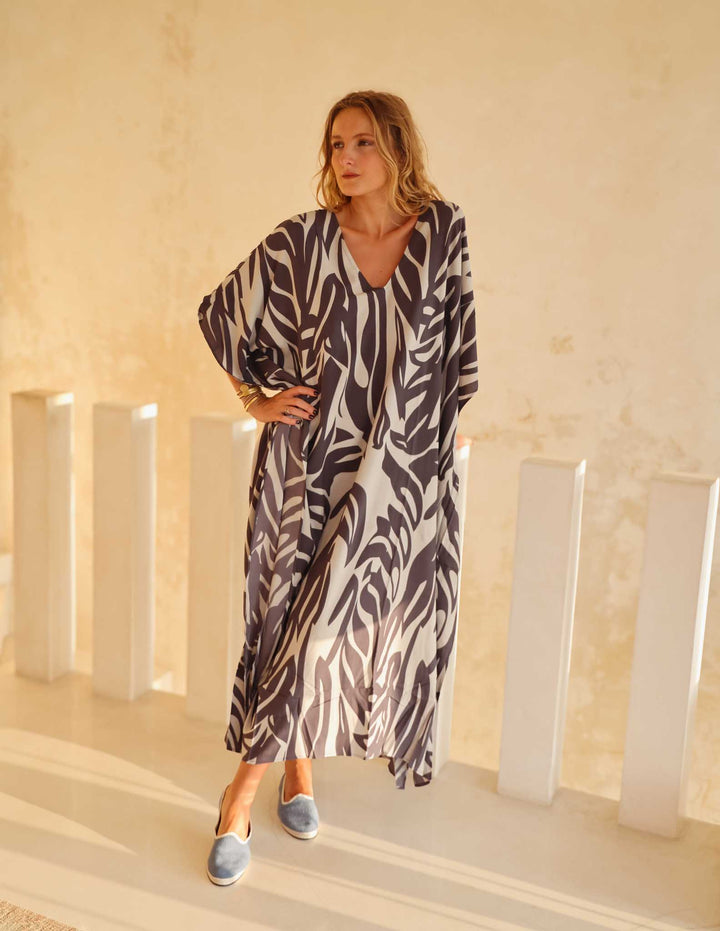 Vestido Alina - Senja Azul