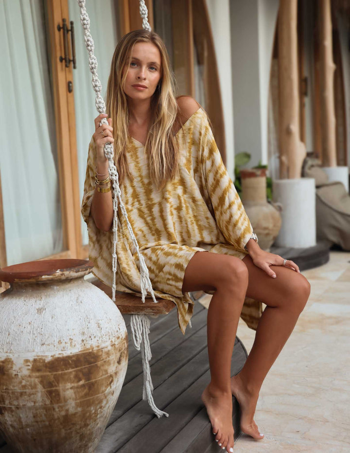 Vestido Lombok - Ombak Amarillo