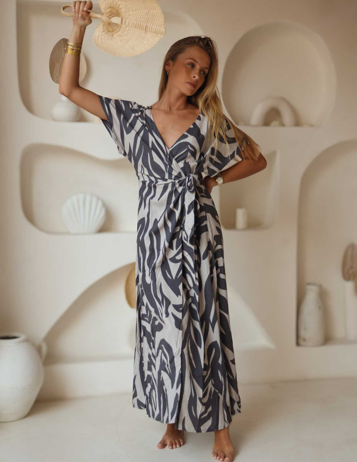 Vestido Canggu - Senja Azul