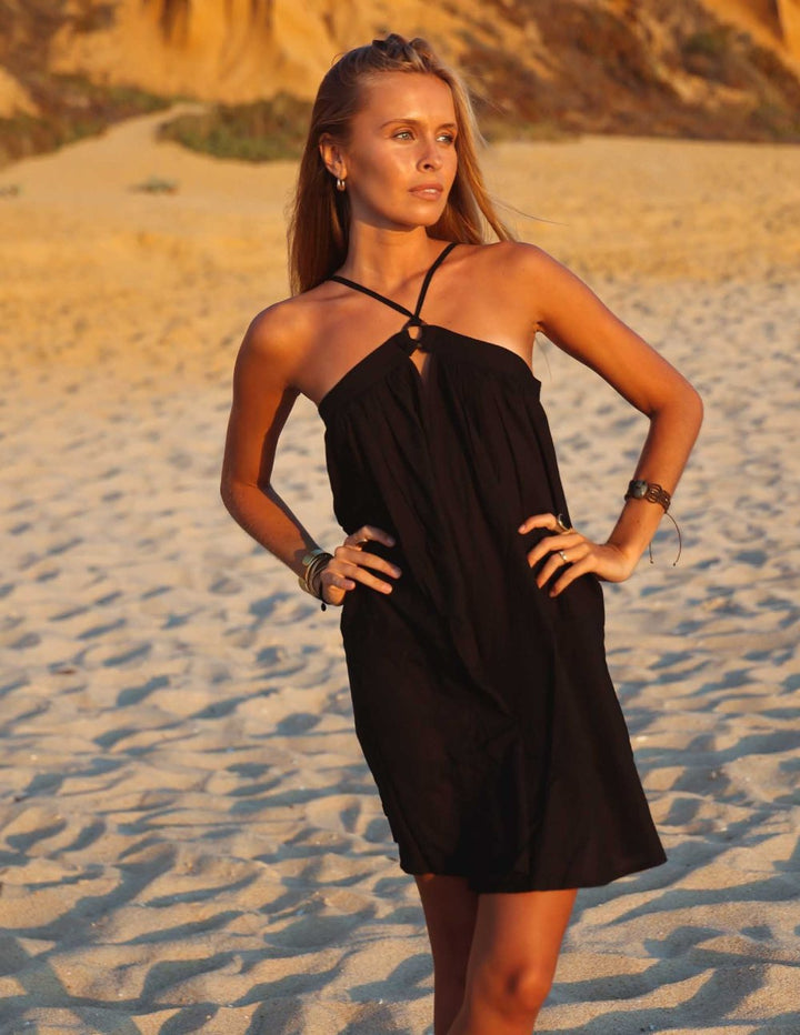 Vestido Zoe Corto - Negro