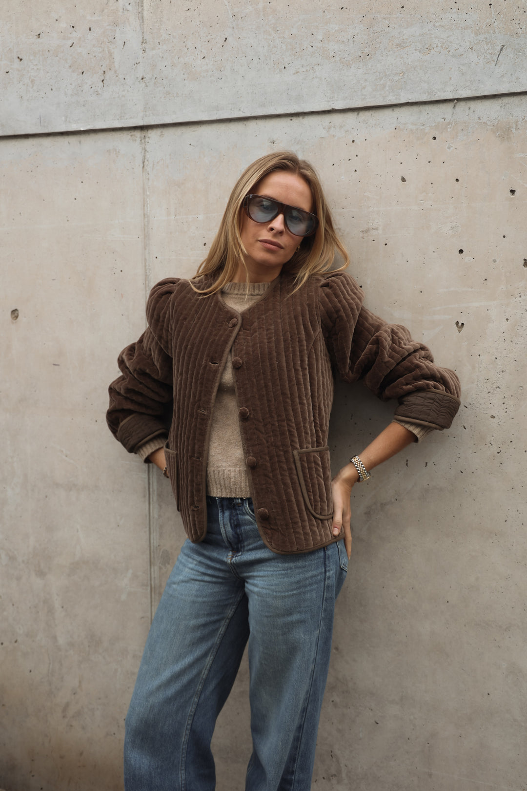 Chaqueta Petra - Café
