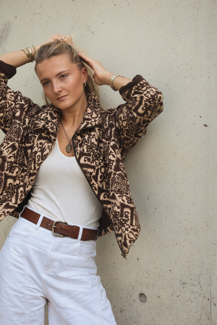 Chaqueta Ona - Ikara Sepia