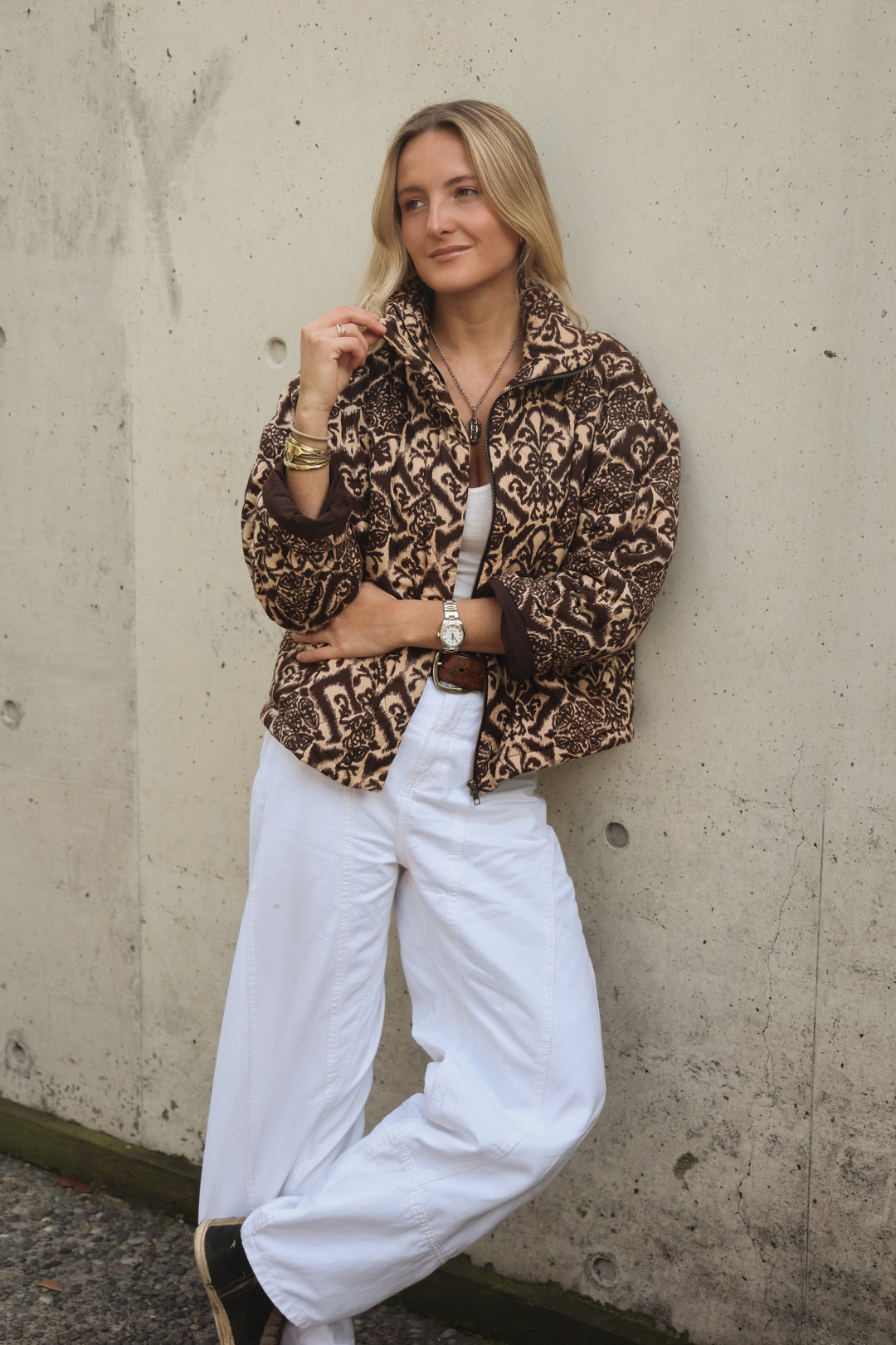 Chaqueta Ona - Ikara Sepia