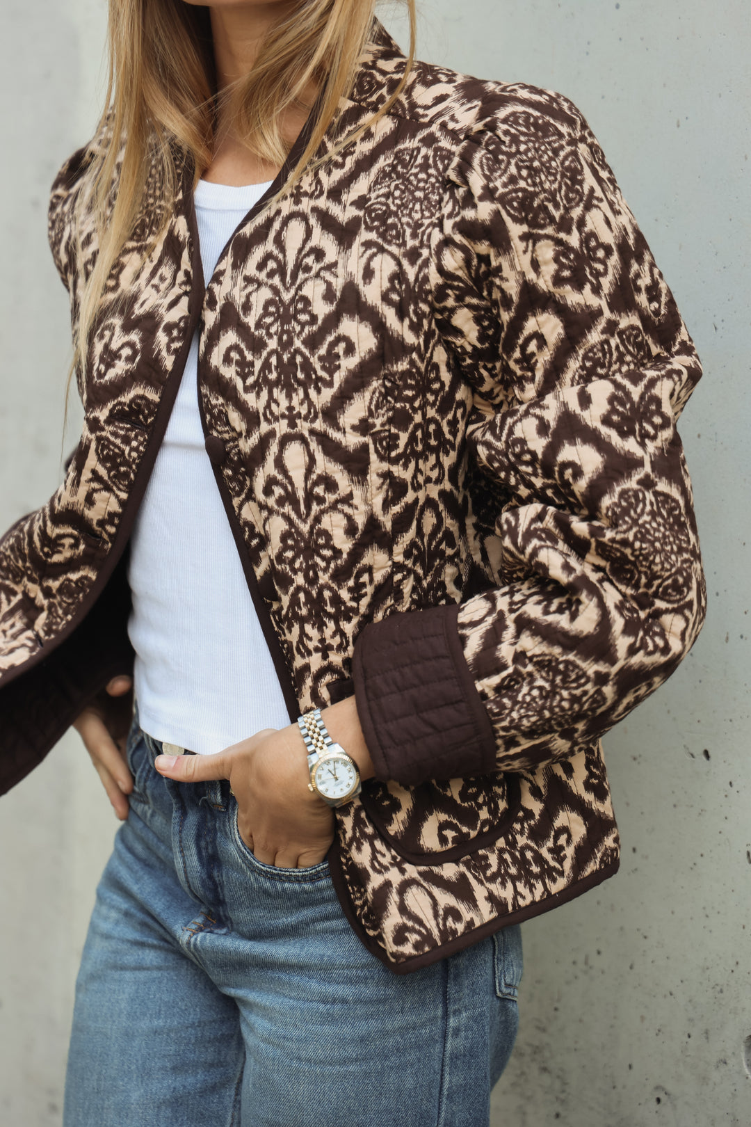 Chaqueta Indira - Ikara Sepia