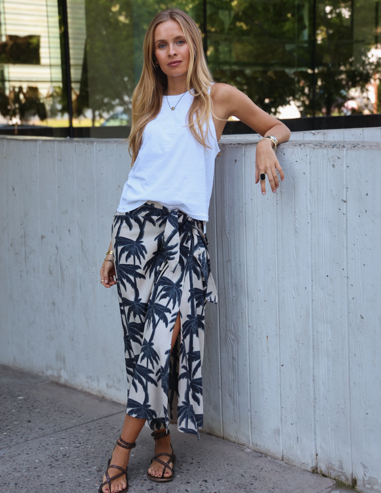 Pollera Nudo - Telapak Azul