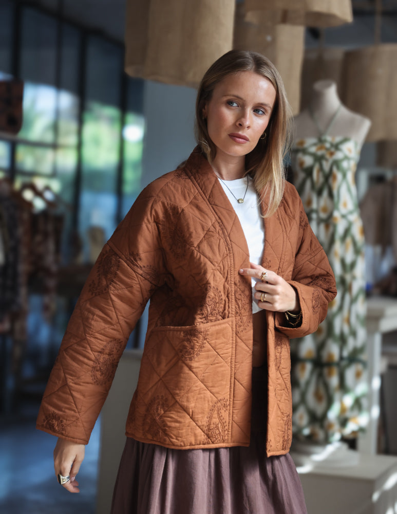 Chaqueta Noa - Café