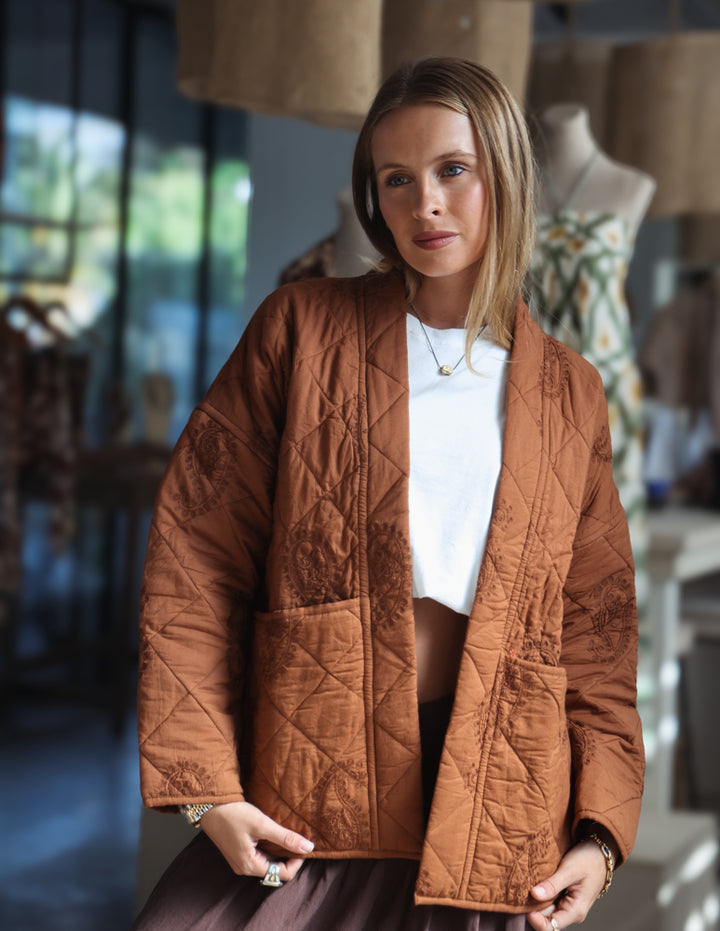 Chaqueta Noa - Café