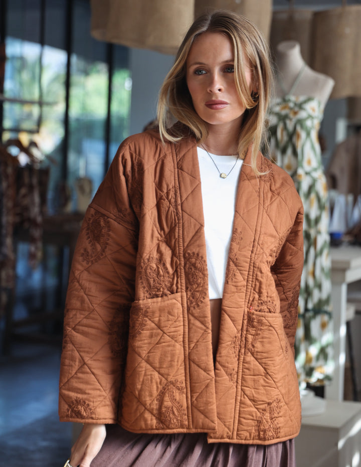 Chaqueta Noa - Café