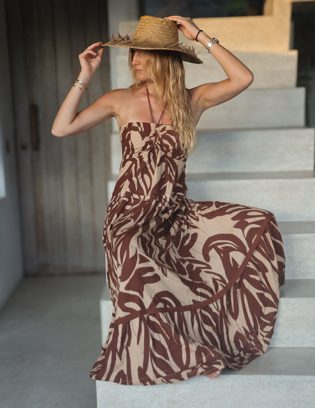 Vestido Élise - Senja Bordó