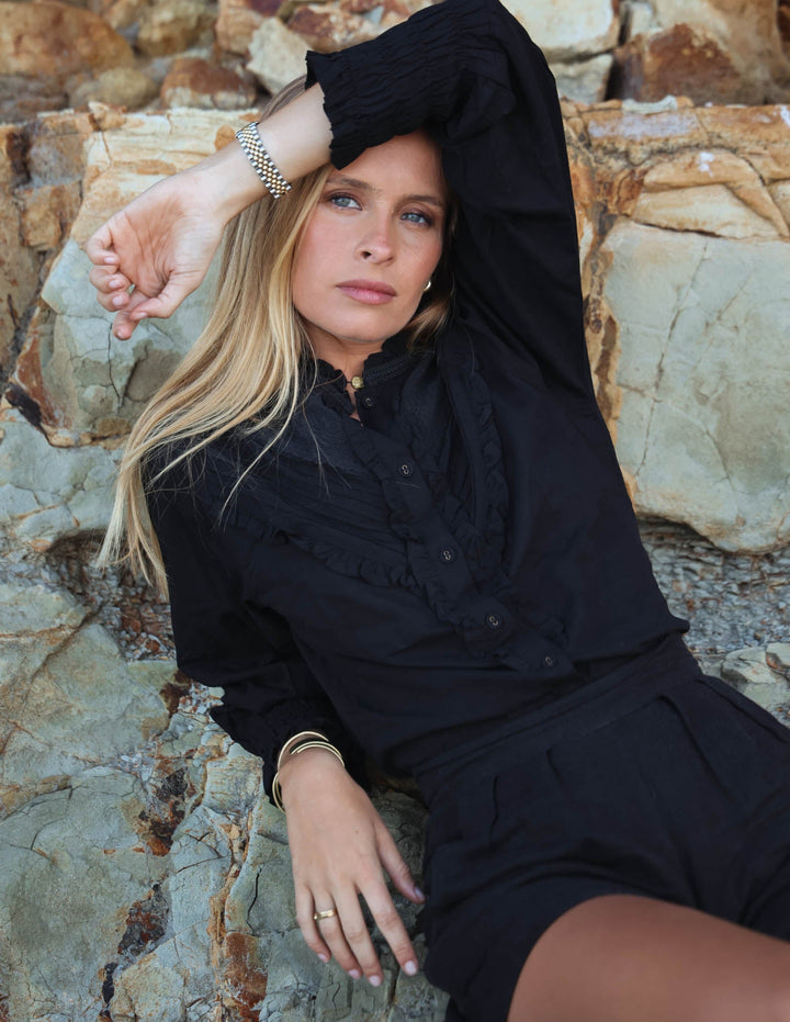 Blusa Solstice - Negra