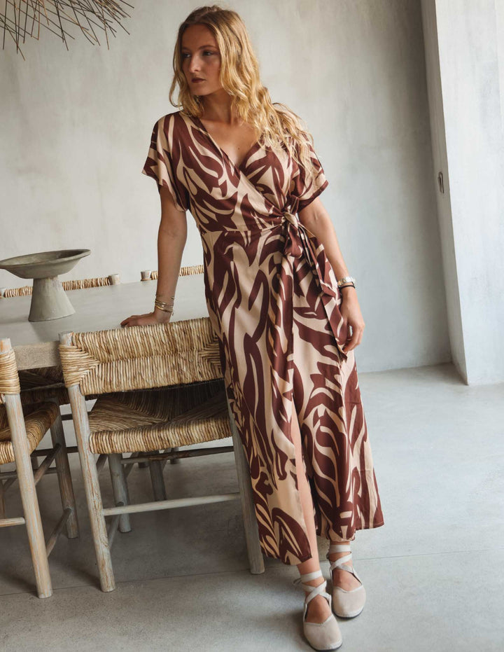 Vestido Canggu - Senja Bordó