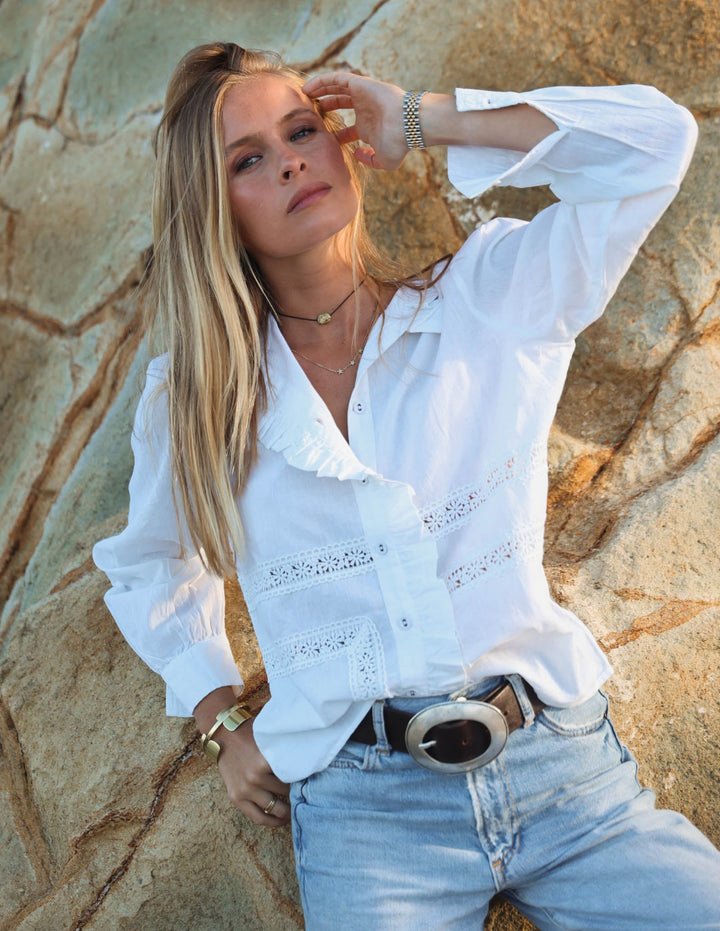 Blusa Chaleur - Blanca