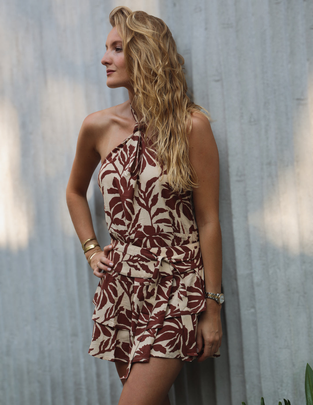 Vestido Abby - Bunga Bordó