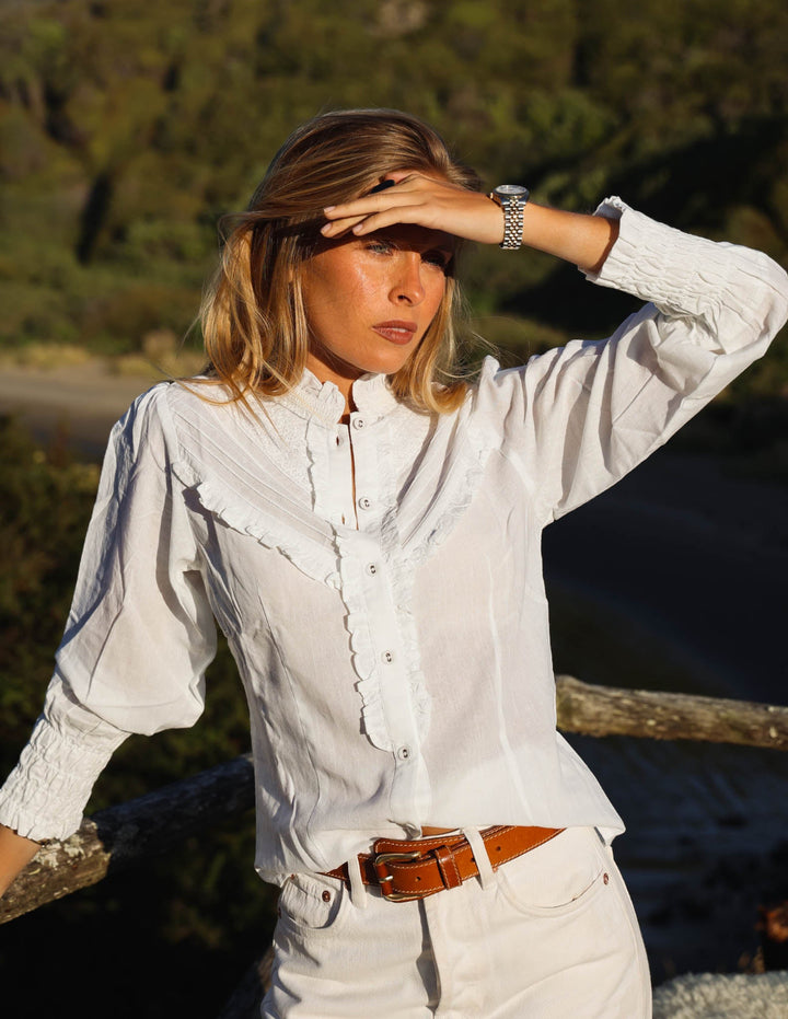 Blusa Solstice - Blanca