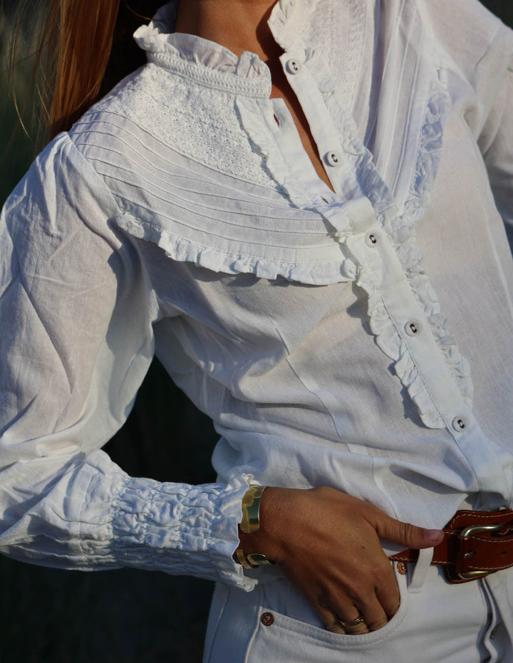 Blusa Solstice - Blanca