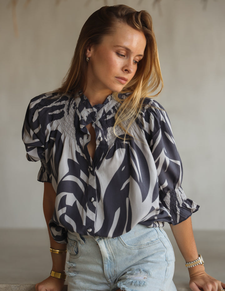 Blusa Lume - Senja Azul