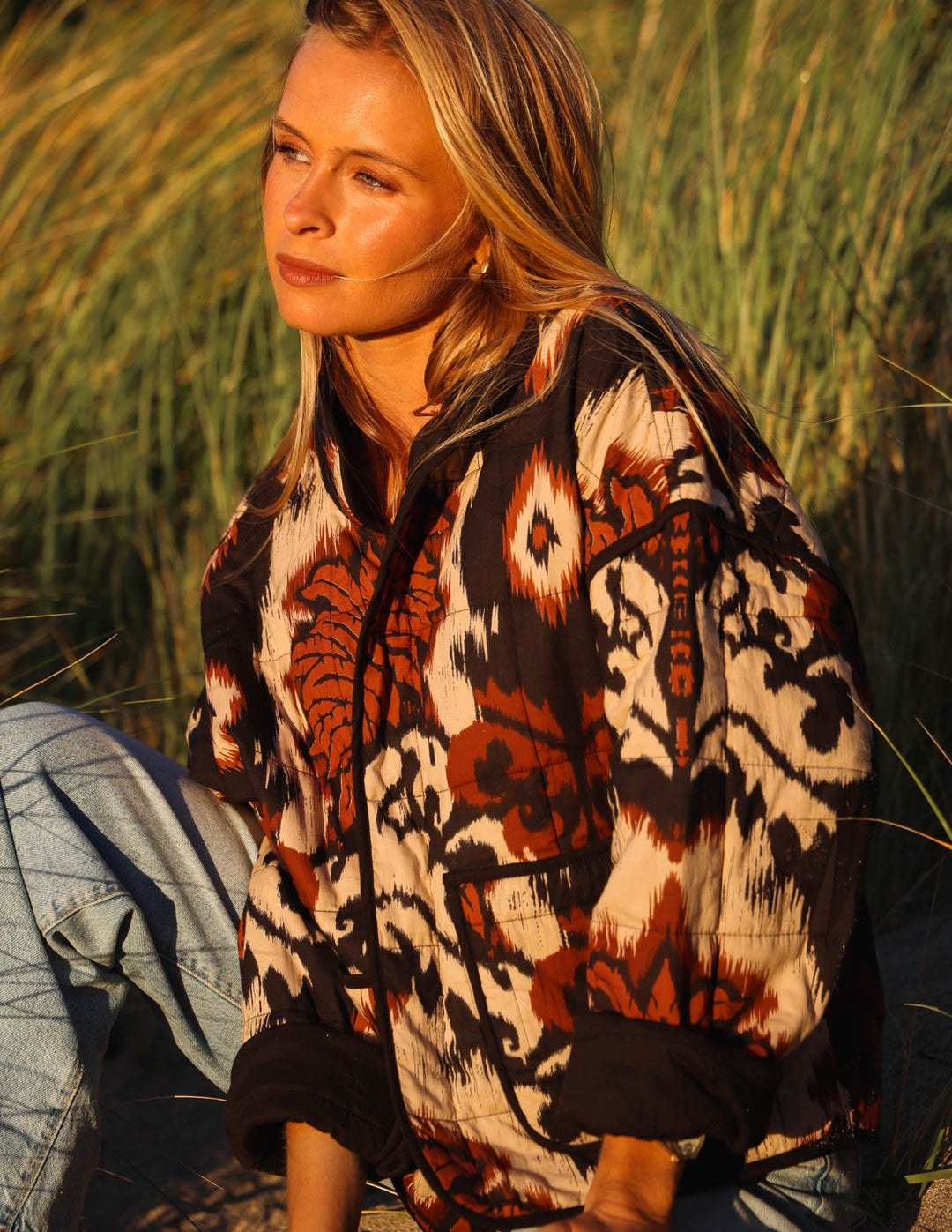 Chaqueta Oversized - Palmiers de Bourgogne