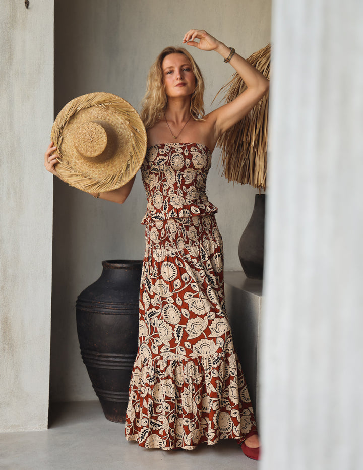 Pollera Gardenia - Riang