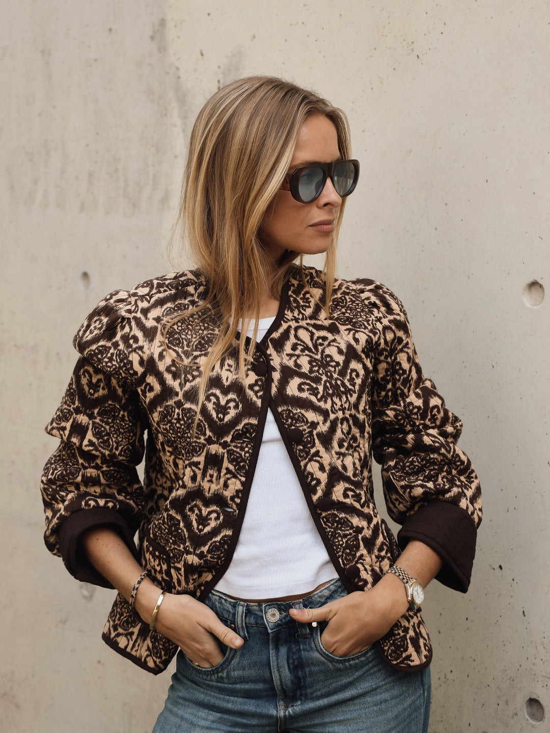 Chaqueta Indira - Ikara Sepia