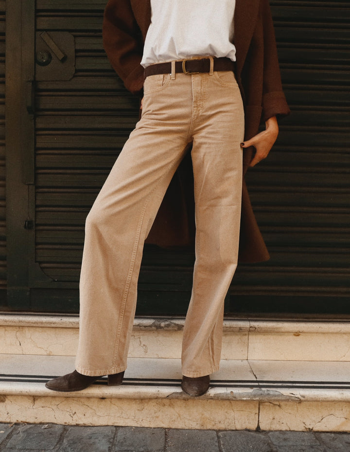 Jeans Básico - Beige