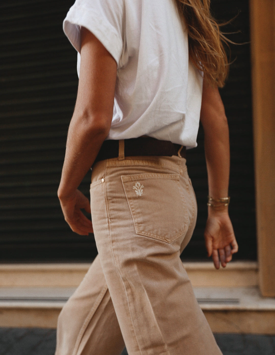 Jeans Básico - Beige
