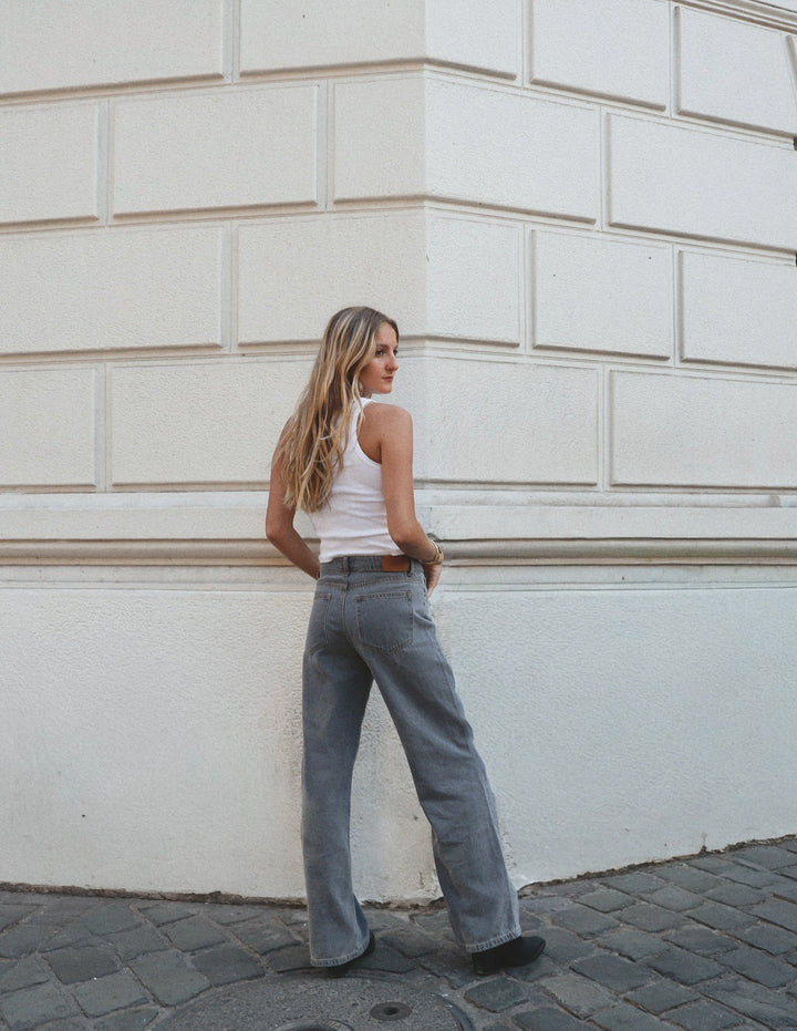 Jeans Básico - Gris