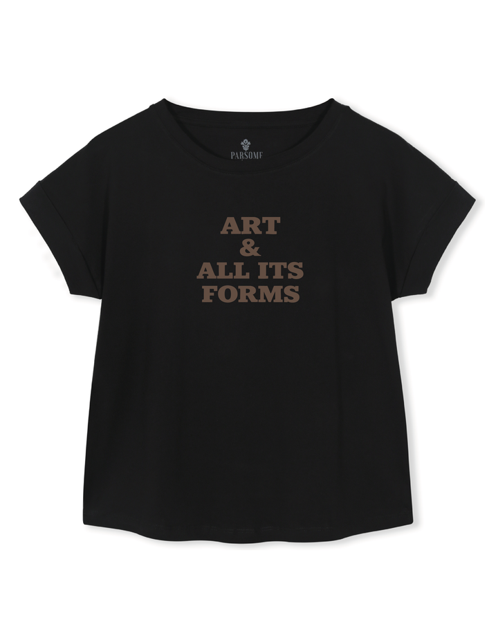 Polera Art & All Its Forms - Negra