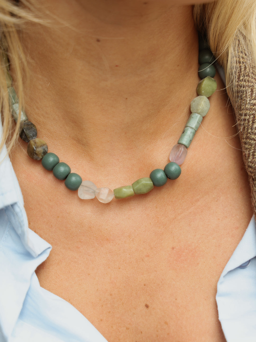 Collar - Verde Agua