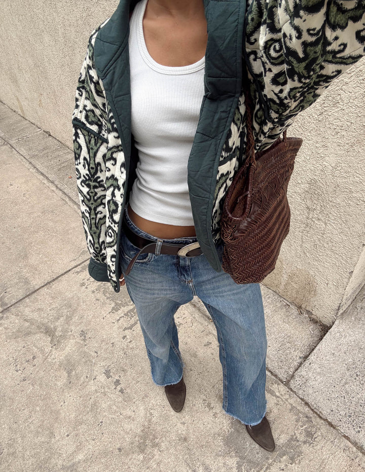 Chaqueta Oversized - Sérénité Verde