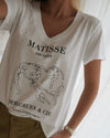 Polera Matisse The Dance - Blanca