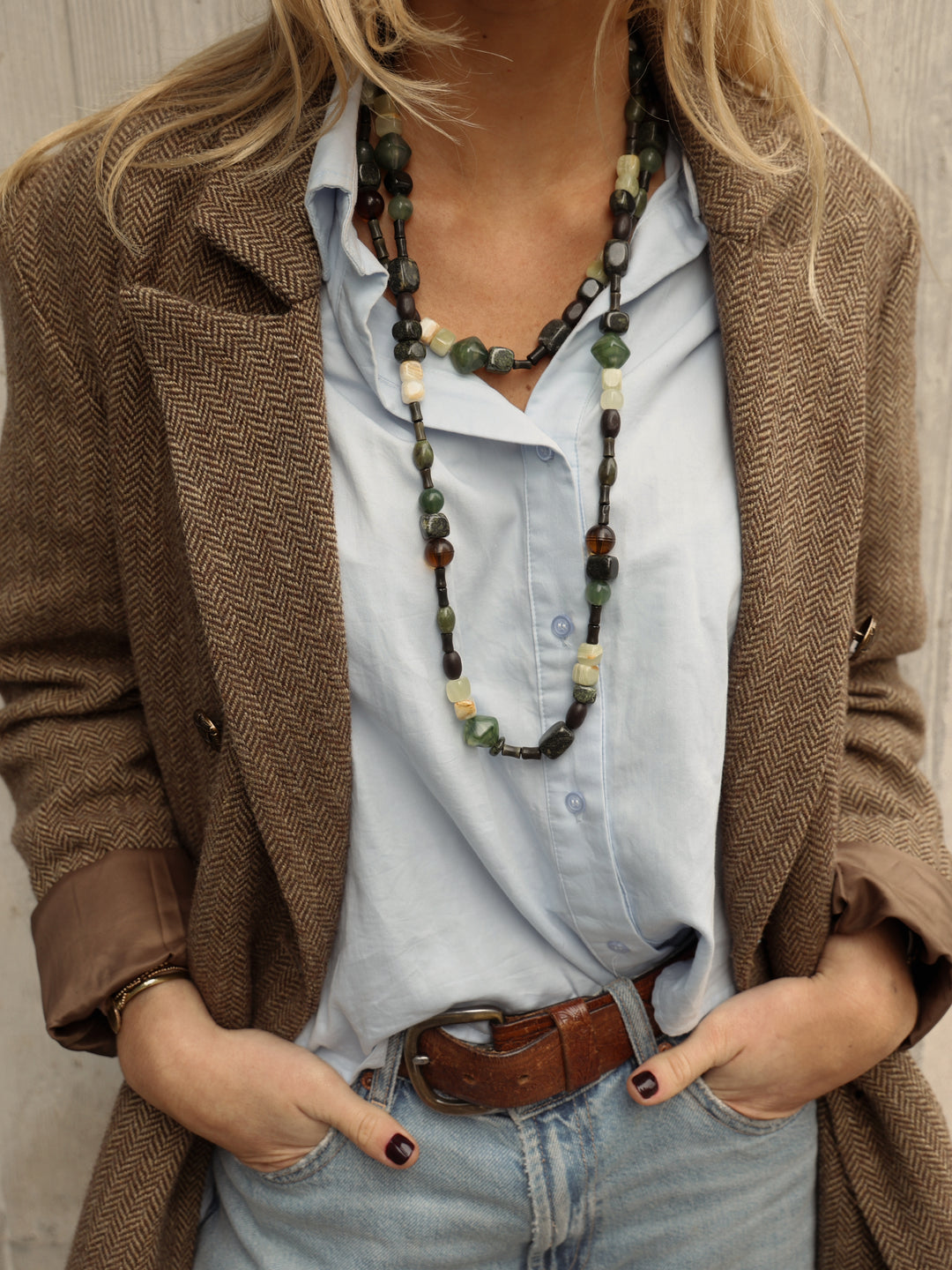 Collar Largo - Verde