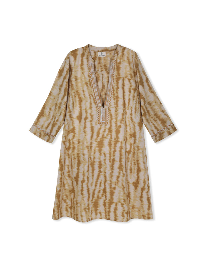 Vestido Corto - Ombak Amarillo