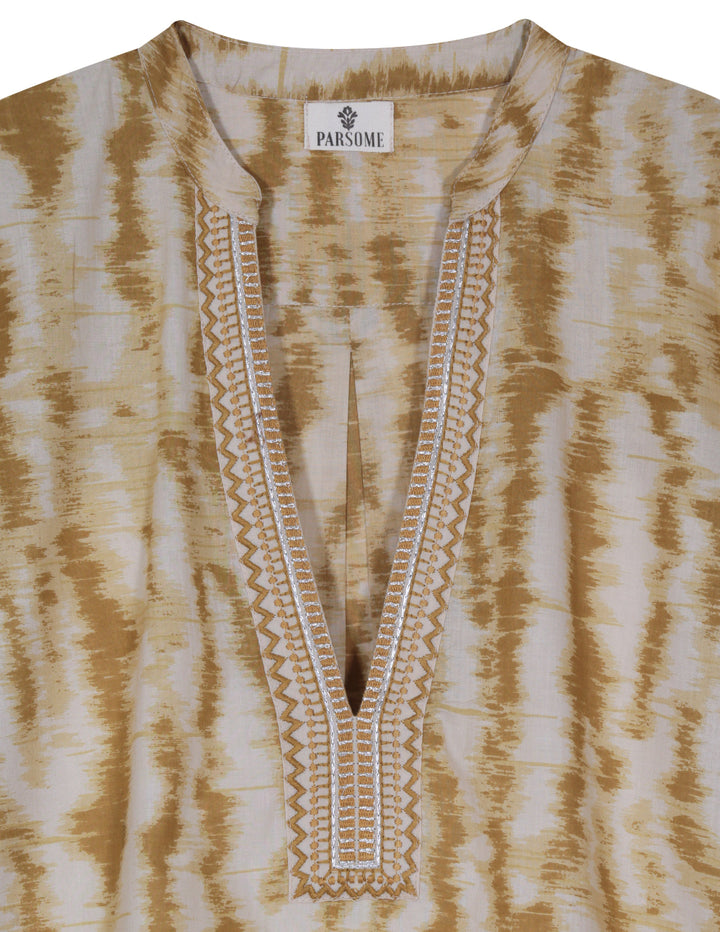 Vestido Corto - Ombak Amarillo