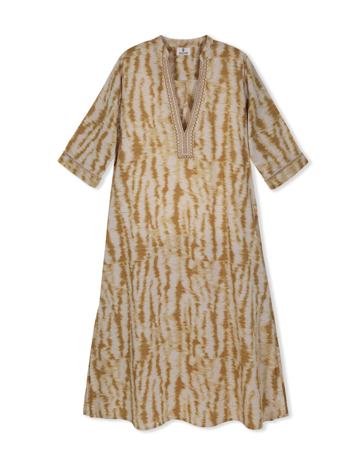 Vestido Largo - Ombak Amarillo