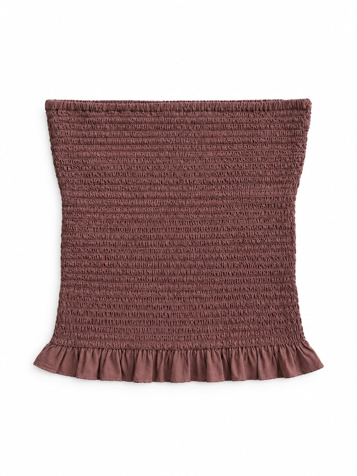 Blusa Strapless - Rosado