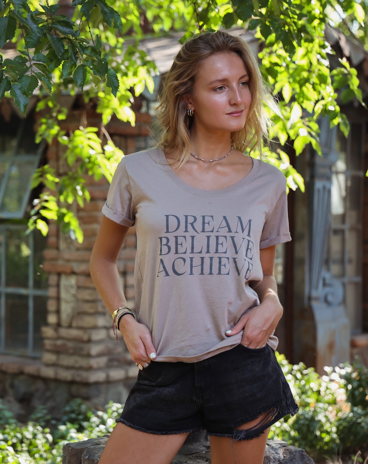 Polera Dream - Beige