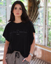 Polera Feel your feelings - Negra