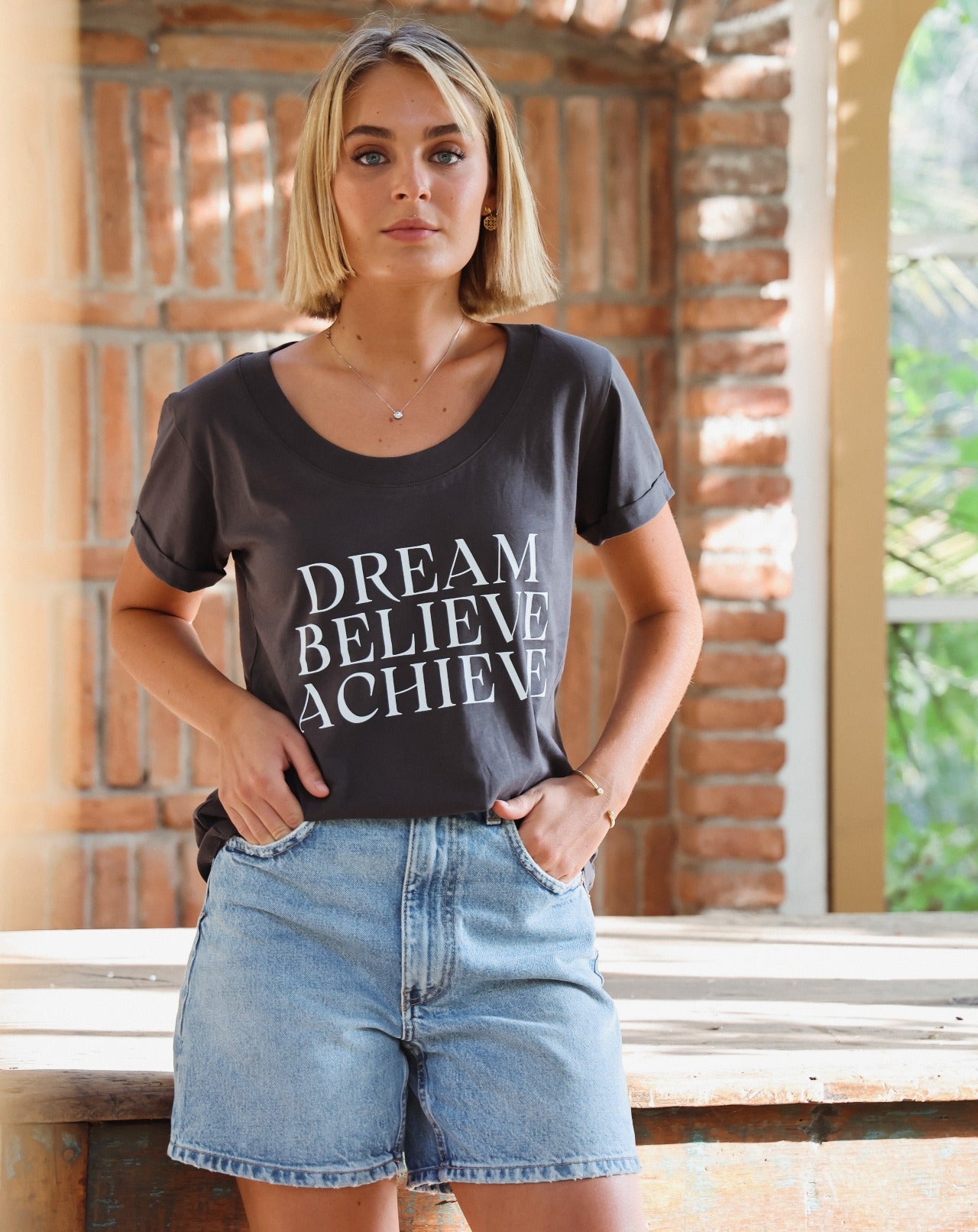 Polera Dream - Gris